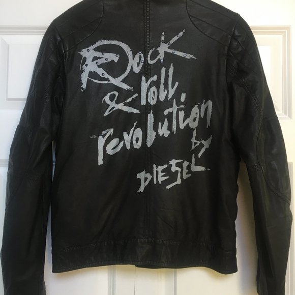 Diesel Leather Jacket - Picture 2 of 10